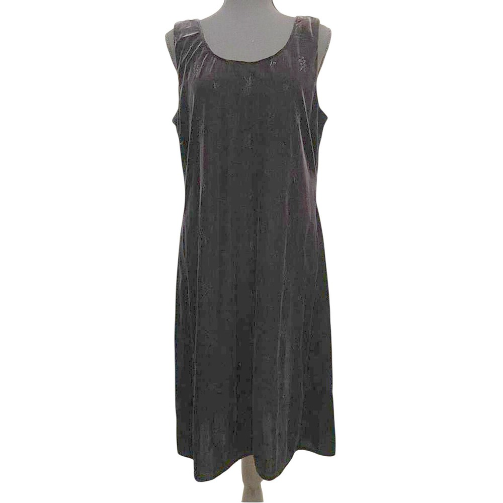 Molly Malloy Evening Dress Black Velvet Sleeveless Elegant‎ Women's Size 12